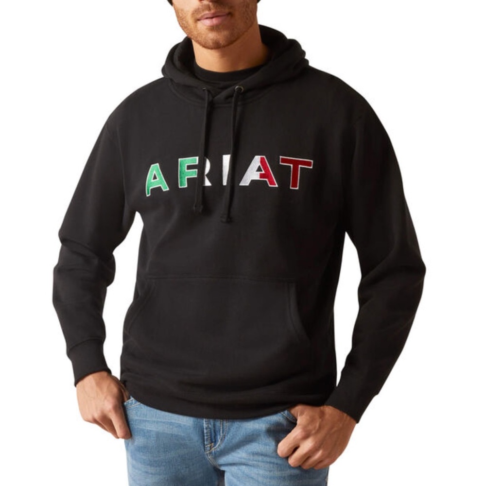 NWT Ariat Black Apparel with Logo size XL